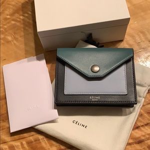 celine envelope wallet